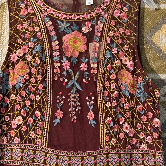 Miraflores Mesh Maxi Dress. New with tags from Sundance. - Picture 3 of 9